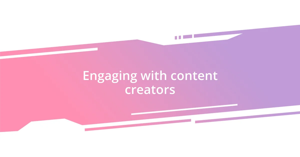 Techniques for curating content effectively